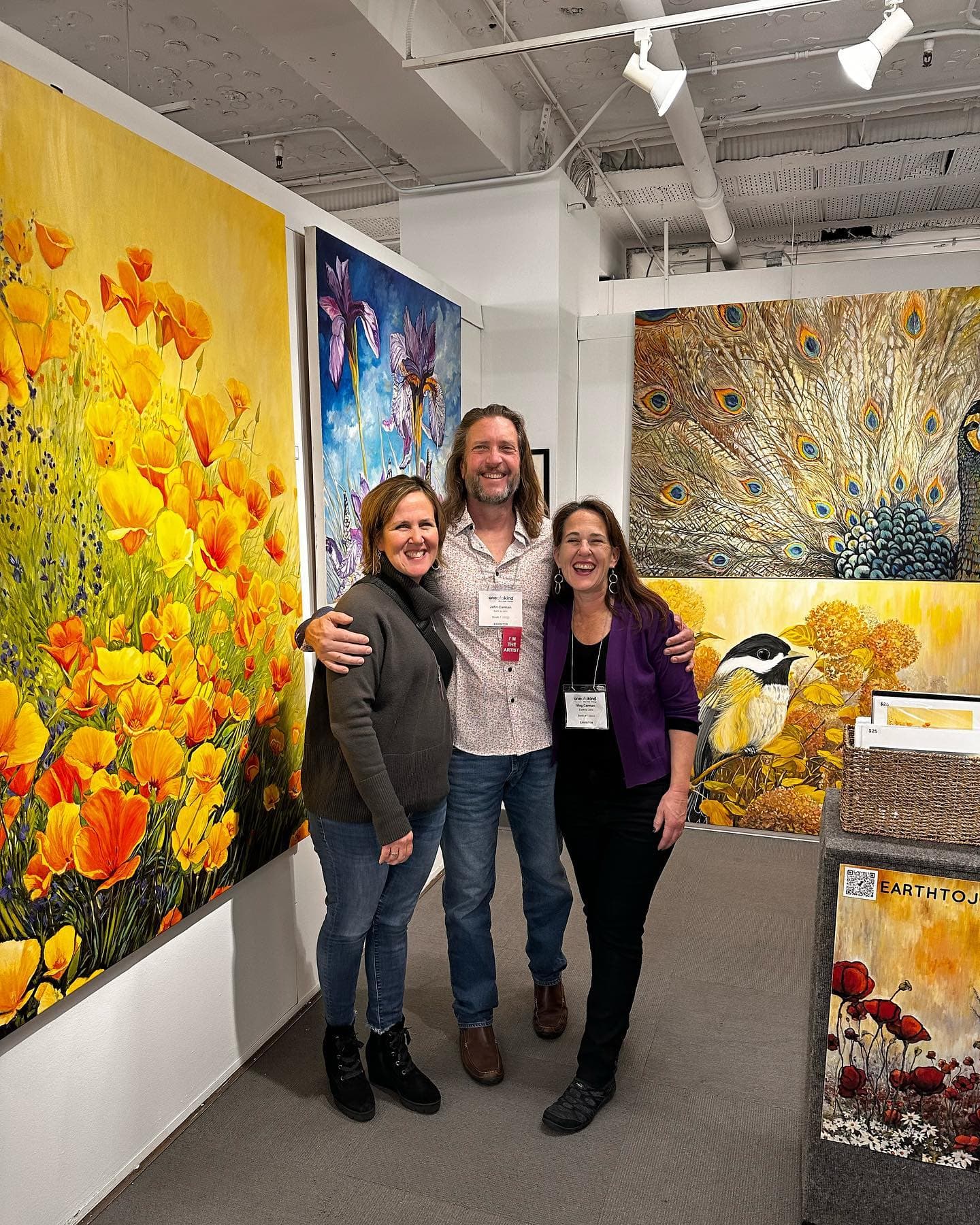 John Carman with his two grand-daughters Rosie and Lily